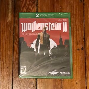 Wolfenstein 2  X Box ONE NEW Sealed